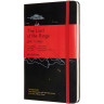 Блокнот MOLESKINE LIMITED EDITION LORD OF THE RINGS LARGE, линейка, черный Mt. Doom LELRQP060MD