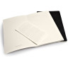 Блокнот MOLESKINE VOLANT LARGE, нелинованный, черный QP723BK
